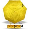 Y-DRY 50 Special Ombrello Corto Apri e Chiudi, Antivento, Compatto e Resistente, Fusto Slim, Diametro 93 cm, Chiuso 26,5 cm, Leggero e Pratico per Uso Quotidiano (Yellow)