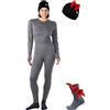 Merino.tech Completo Lana Donna Merinos + Calzini Leggero, Medio, Pesante | Set intimo termico e funzionale leggero/medio/pesante, per sci, trekking e outdoor, traspirante