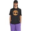 Timberland Uomo T-Shirt con Logo Ad Albero, Black
