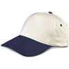 Generico Cappello con Visiera 5 Pannelli in 100% Cotone Colorato, Berretto Semplice per Adulto e Bambino Regolabile a Strappo Visiera Rigida, Versione Singola o in Formato Convenienza da 10 Pezzi