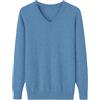 ZSUN Maglione da Uomo, Colletto a V, Morbido e Traspirante, Stile Casual (cod. CT002)