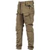 SimidunEUR Pantaloni Trekking Invernali Uomo Pantaloni Sci Alpinismo Felpati Fleece Interno Termico Pantalone Neve Caldi Pantaloni Cargo Invernale Antistrappo per Caccia Montagna Snowboard Lavoro,Khaki,S
