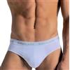 Generico 6 Slip Uomo Cotone Elasticizzato Elastico Esterno Bianco Navigare ART. 574E colore Assortiti Taglia 4