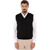Ciabalù Gilet Uomo Elegante Invernale in Lana Pullover Senza Maniche Scollo a V Made in Italy