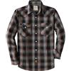 Dubinik® 6 oz Camicia Flanella Uomo Invernale Camicia Uomo Flanella Cotone | Western, Cowboy, Con Bottone Automatico, Quadri, Cotone Traspirante, Tessuto Pre-ristretto, Due Tasche Con Patta