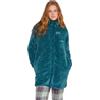 Noidinotte; more than pyjamas Noidinotte - Vestaglia donna petit in eco pelliccia con zip - M Verde