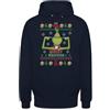 Unibly Grinch Merry Whatever | Ugly Christmas Sweater - Felpa con cappuccio