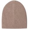Style & Republic Berretto Sportivo in Cashmere in 100% Cashmere - Il Tuo Morbido Berretto a Maglia di Alta qualità per Eleganti momenti Autunnali e Invernali - Torrone, Nocciola, 48
