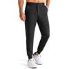 Libin Pantaloni da Golf da Uomo Elasticizzati Slim Fit Jogging Pants Sportivi Abito Pantaloni Lunghi Jogger Tessuto Pants con Tasche, Nero M
