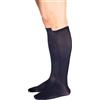 SEGRETA 00159 (Blu, M) Calza Compressione Graduata Uomo Donna, Calzino Riposante Unisex, Gambaletto in Cotone con Effetto Batteriostatico, Morbido e Confortevole, 16-20 mmHg