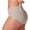 Leonisa Braga Ralza Gluteos con Imbottitura Rimovibile - Stile Culotte Magic Benefit, Pelle, S