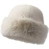 Generico Faux Fur Bucket Hats for Women, Womens Winter Faux Fur Bucket Hat, Fluffy Bucket Hats for Woman (D,30)
