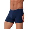 Intimitaly Boxer Uomo Cotone Bielastico Morbido e Traspirante, Confezione da 4, Elastico Interno, Design Classico, per Uso Quotidiano, Disponibili da Taglie S a 3XL (IT, Testo, XL, Regular, Regular, 4 Blu)