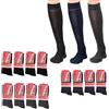 calze college 12 paia Calze Lunghe Uomo Cotone Filo di Scozia Elasticizzato, Calze Uomo Lunghe Eleganti per Lavoro D'Ufficio, Calzini in Tessuto Fresco e Traspirante, Manifattura Made in Italy