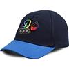 Pesaat Berretto da Baseball per Neonato Berretto da Baseball per Neonato con Cappello Estivo con Ricamo di Dinosauro(Escavatore, 12-24 Mesi)