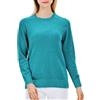 Simple&Opulence Maglia da Donna a Girocollo, ciniglia Calda per Donna, Maglione Invernale a Maniche Lunghe Casual, S-XXL