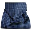 Avantgarde UOMO VARI ascot di seta foulard da collo CASHE COL BLU con disegni a FIORI SETA