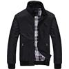 Generisch Giacca invernale da uomo casual cappotto autunnale cerniera colore ispessimento giacca casual per uomo inverno cappotti & giacche, Nero , L