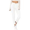 Nina Carter J250 - Pantaloni chino da donna, a vita media, comodi, slim fit, in tessuto stretch di cotone - Pantalone elegante per il tempo libero e la vita quotidiana, S szczupły