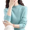 Generic Maglioni in cashmere da donna, 100% cashmere, a maniche lunghe, girocollo, morbido, caldo, lavorato a maglia, maglione in cashmere, L