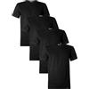 Navigare T-Shirt in 100% Cotone Art.813 Conf. 4 pz Girocollo Nero XL