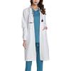 WWOO Camice da Laboratorio Donna Bianco Abbigliamento da Lavoro e Divise Camice Donna Aggiornamento del Tessuto