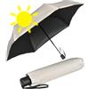 Doppler ombrello Zero Magic Sun Uni Solid Macadamia Beige/Black