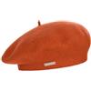 Seeberger Woolmark Basco da Donna Berretto Invernale Cappello Lana Vergine Taglia Unica - ruggine