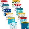 Cogindss Xmrlvn Boxer per Bambini, Biancheria Intima per Bambini, 10-13 Anni, Confezione da 12, Multicolore, Taglia: XXXL