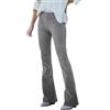 Generisch Pantaloni in velluto a coste da donna, slim fit, da donna, per autunno e inverno, per il tempo libero, stile retrò, Y2K, Streetwear, leggeri, elasticizzati, in tessuto, comodi, in tinta unita
