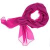 DOLCE ABBRACCIO by RiemTEX ® Sciarpa da donna Lady Sunshine foulard in seta con alto contenuto di seta Pashmina Stola, foulard da donna, elegante, fucsia, XX-Large