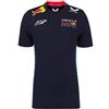 Castore Red Bull Racing F1 - Maglietta da bambino 2024, con stampa Max Verstappen, squadra di Formula 1, colore: blu, taglia: Large