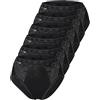 Sloggi Chic Midi, Offerta 4-8 Pezzi, Slip Donna Midi in Pizzo, Midi, Slip Donna in Cotone (4 Pezzi Nero, 6)