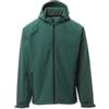 SADISRLS PAYPER Giacca con Cappuccio da Uomo Soft Shell Gale Giubbino TRASPIRABILE Impermeabile (IT, Testo, 3XL, Regular, Regular, Verde)