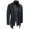 Evoga Elegante giubbotto piumino uomo sartoriale slim fit invernale con gilet interno