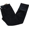 N+1 Pantalone Uomo Velluto Jeans Termico Imbottito Pile Invernale Vita Alta Foderato Elasticizzato 46 48 50 52 54 56 58 60 (as6, Numeric, Numeric_60, Regular, Regular, Nero, 60)