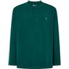 El Búho Nocturno Maglietta Pigiama Uomo Cotone Maniche Lunghe Unito T-Shirt Uomo, 100% Cotone, Verde 7529, L