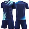 Keyck Maglia Calcio Bambino, Set di Maglie per Bambini, Allenamento Calcio Bambini Kit, Completo Tuta Pantaloncini e T-Shirt, Magliette Sportivo da Ragazzi per 9-10 Anni, Blu Navy