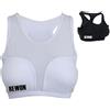 Rewon Gear Reggiseni Sportivi Donna, Karate Kickboxing Taekwondo Scherma Protezione, Comfort Push-Up per Palestra Fitness Jogging Yoga S-XL