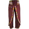 Little Kathmandu Gheri - Pantaloni casual in canapa di cotone per karate, yoga, hippie