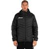 Etoile Giubbotto Start per Zeus Imbottito con Cappuccio Chiusura a Zip Sport Calcio Calcetto Relax Fitness Palestra Allenamento Tasche Laterali Training Cappotto Giubbotti