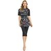 TaissBocco Rash Guard da Donna Costume da Bagno Modesto per Ragazze Manica Corta Bikini Costumi da Bagno da Surf Burkini (K2, M)