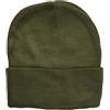 Ciabalù Cappello Invernale Uomo e Donna Berretto a Maglia Unisex Tinta Unita Basic con Risvolto Cappellino Caldo Taglia Unica (IT, Testo, Taglia Unica, Verde Militare)
