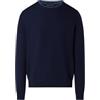 NORTH SAILS Maglione Uomo in Cotone Organico con Logo Ricamato