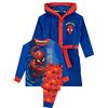 Marvel Ragazzi Vestaglia da Notte Pigiama Spiderman Blu 3-4 Anni