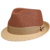 Stetson Twotone Cappello Trilby in Rafia e Paglia Toyo Unisex Primavera Estate