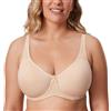 DELIMIRA Reggiseno Senza Cuciture Tshirt Taglie Forti Beige 7D