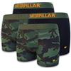 CAT Caterpillar - Boxer da uomo mimetico, taglia M, L, XL, XXL, confezione da 4, 8, 12, camouflage, L