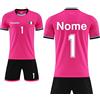 LAIFU Tuta da Calcio Personalizzare la Maglia Set Divise e da Calcio Taglie da Bambino e Adulto Completino Calcio