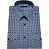 Siry Work Camicia Uomo Manica Lunga a Quadri con Taschino vestibilità Classica 100% Cotone Art. Grado (IT, Testo, XXL, Regular, Regular, col 389)
